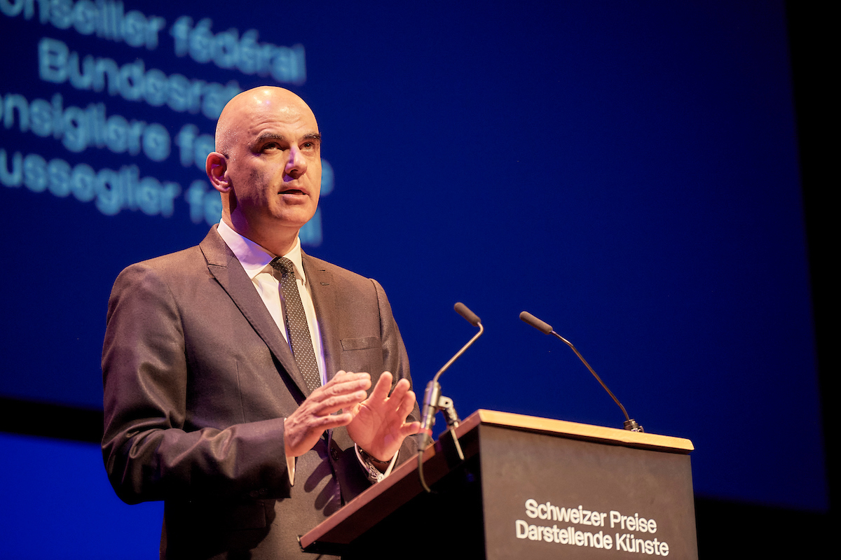 Conseiller fédéral Alain Berset